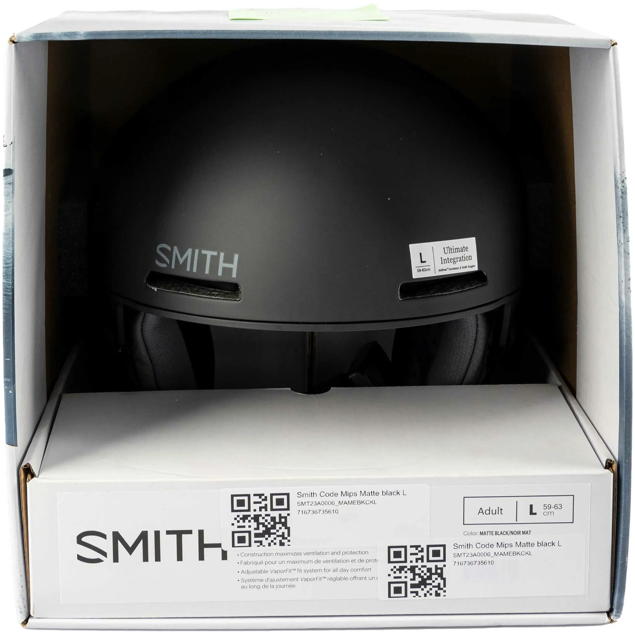 Smith Code MIPS Matte Black L (showmodel) 6 Smith Code MIPS Matte Black L (showmodel) – Image 6