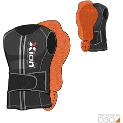 Xion Sleeveless Vest Freeride Mens 6 Xion Sleeveless Vest Freeride Mens -Planche à Ski xion sleevelessvest black2